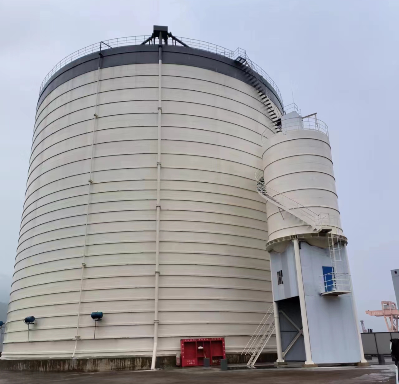 建阳10万吨水泥钢板库